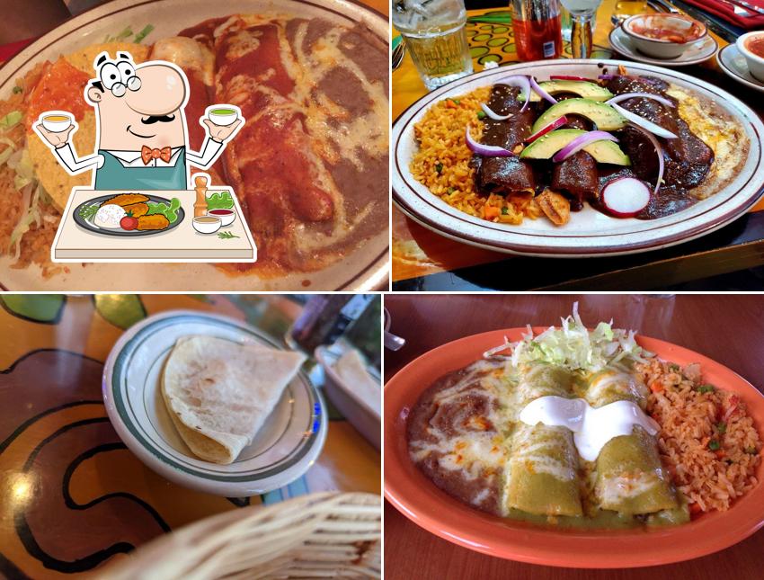 Meals at El Mexicano Restaurant