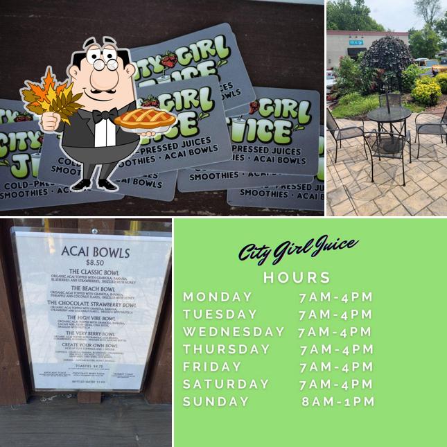 City Girl Juice in Sinking Spring Restaurant menu and reviews