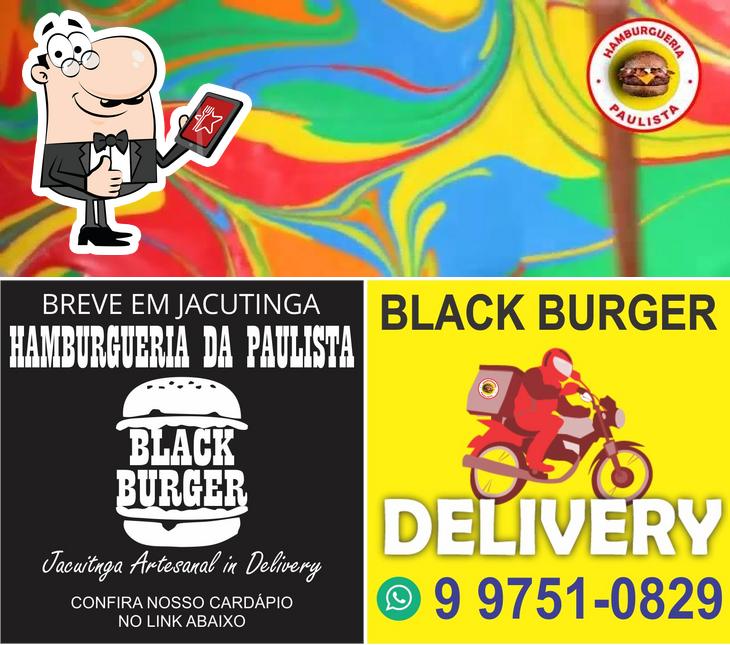 Black Burger Hamburgueria da Paulista restaurante, Jacutinga