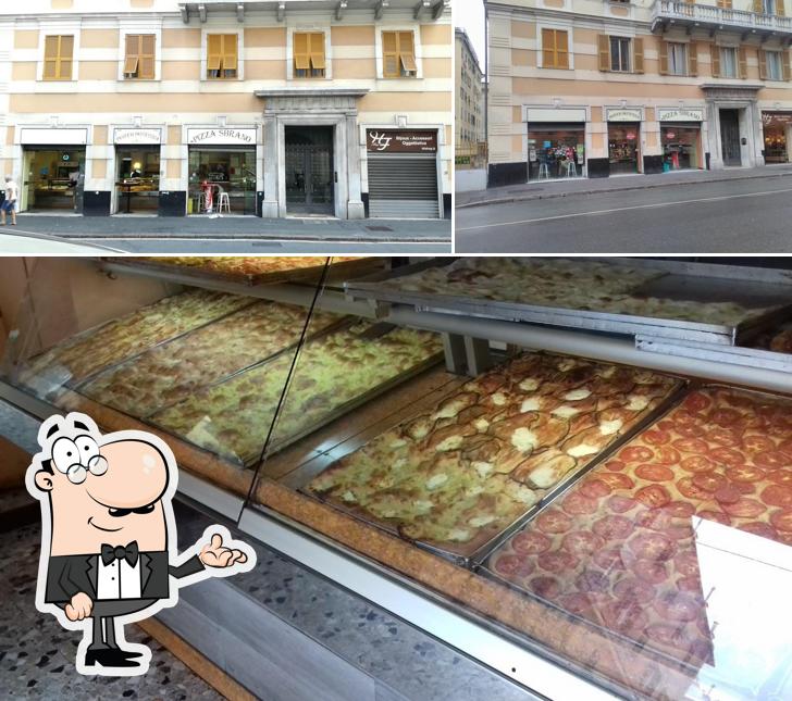 Gli interni di Pizza Sbrano