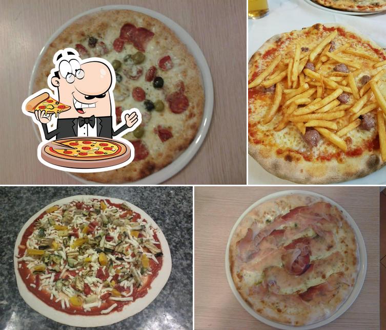 Scegli una pizza a Trattoria Pizzeria 2 Bandiere