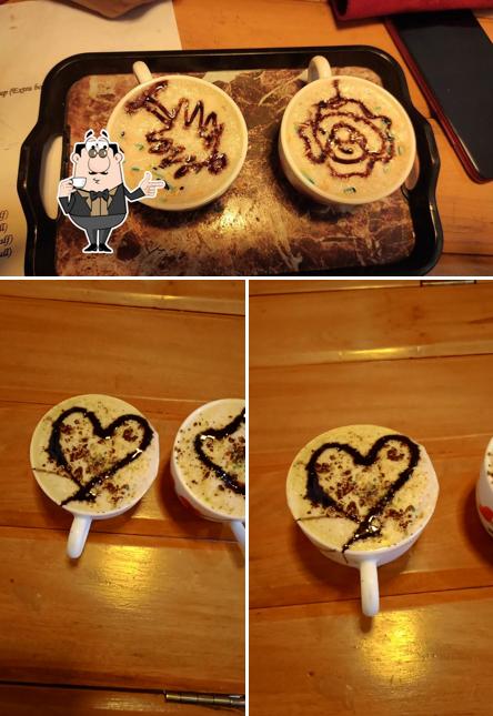 Enjoy a beverage at Café Corazón Bongaon