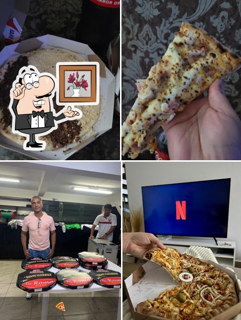 A Di Roma Pizza se destaca pelo interior e comida