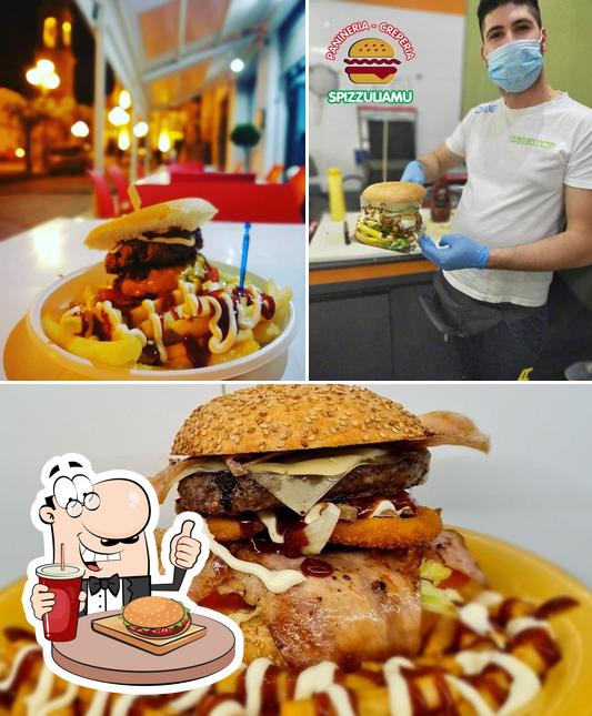 Gli hamburger di Panineria Creperia Spizzuliamu potranno incontrare molti gusti diversi