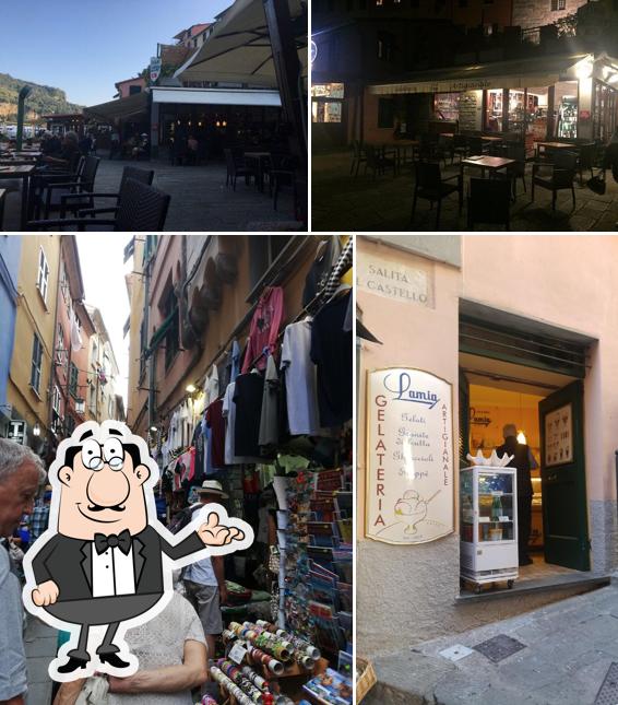 Gli interni di Gelateria Lamia