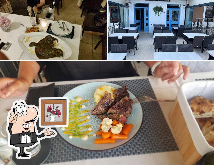 Gli interni di Restaurant Galeb