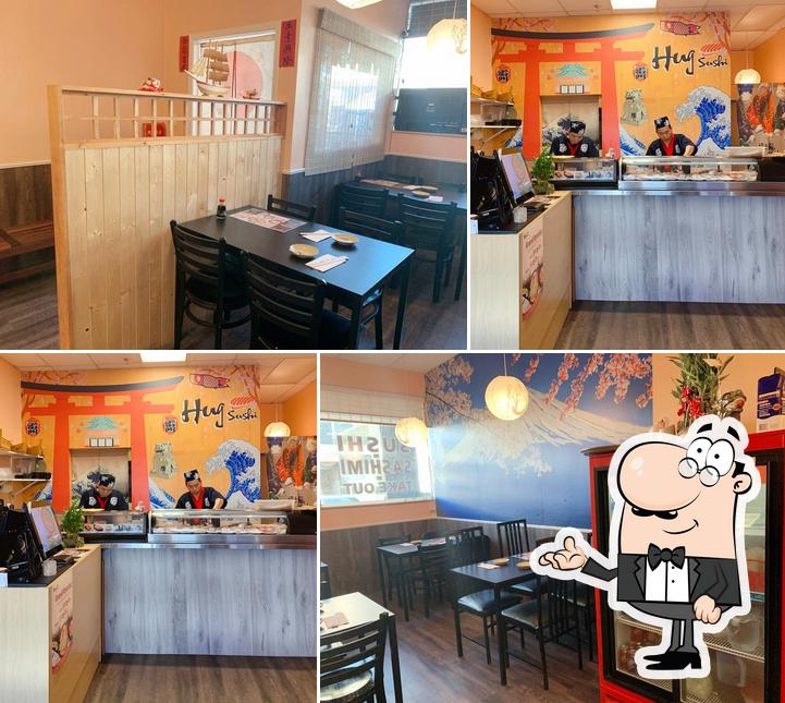 Check out how Hug Sushi Richmond Hill looks inside