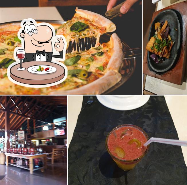 Comida em Restaurante Villas Pizza Grill Japa Assis -SP