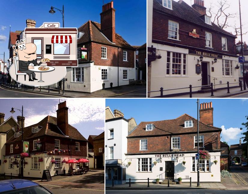 The exterior of The Bull's Head, Dorking