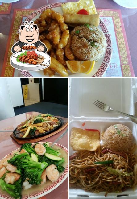 Comida en Wonderful Chinese Restaurant
