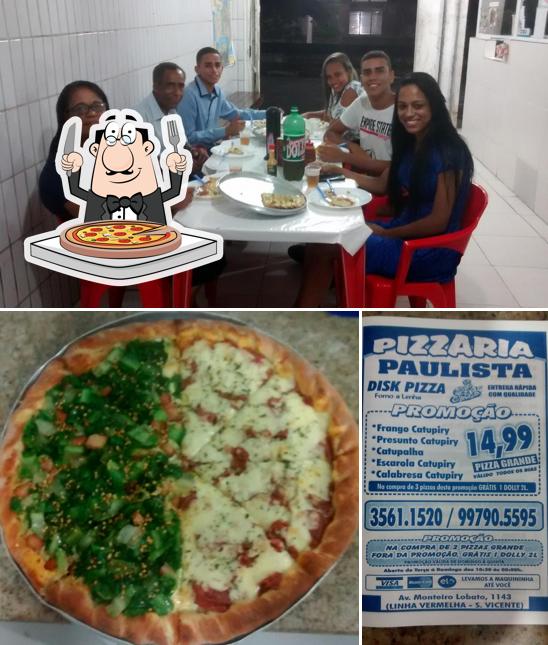 No Pizzaria Paulista, você pode degustar pizza