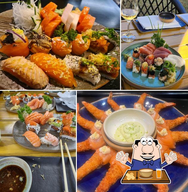 Comida em Restaurante Japonês Estação Sushi Okinawa - Granja Viana