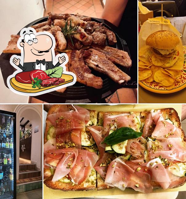 Ordina i piatti di carne a Quinto "hamburgeria & stuzzicheria siciliana"