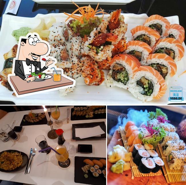 Platos en Thai- & Sushi japanische Spezialitäten