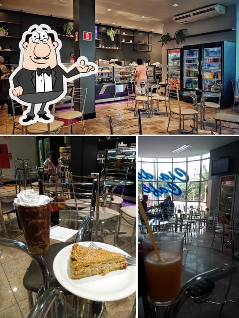 O interior do Cia Do Café