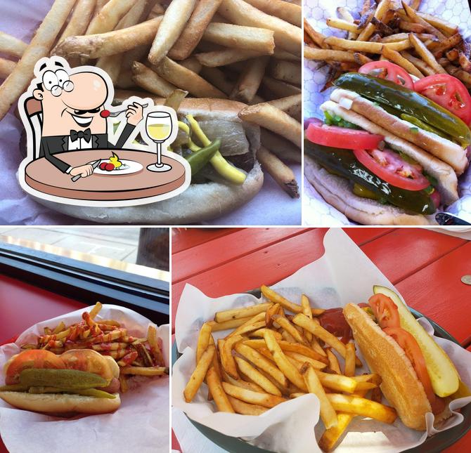 Hot Dog Express, 4300 N Milwaukee Ave in Chicago Restaurant menu and