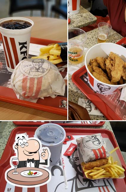 Comida em KFC