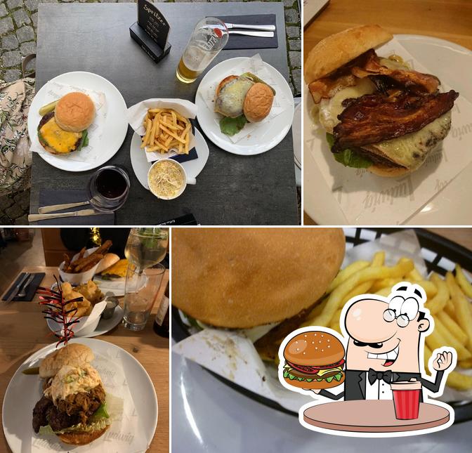 Попробуйте гамбургеры в "Ludwig (Das Burger Restaurant)"