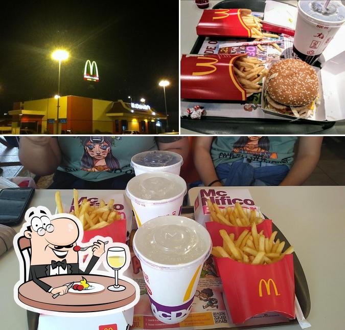 O McDonald's se destaca pelo comida e exterior