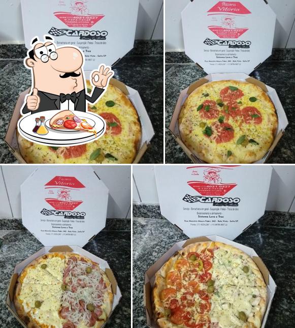 Experimente diversos estilos de pizza