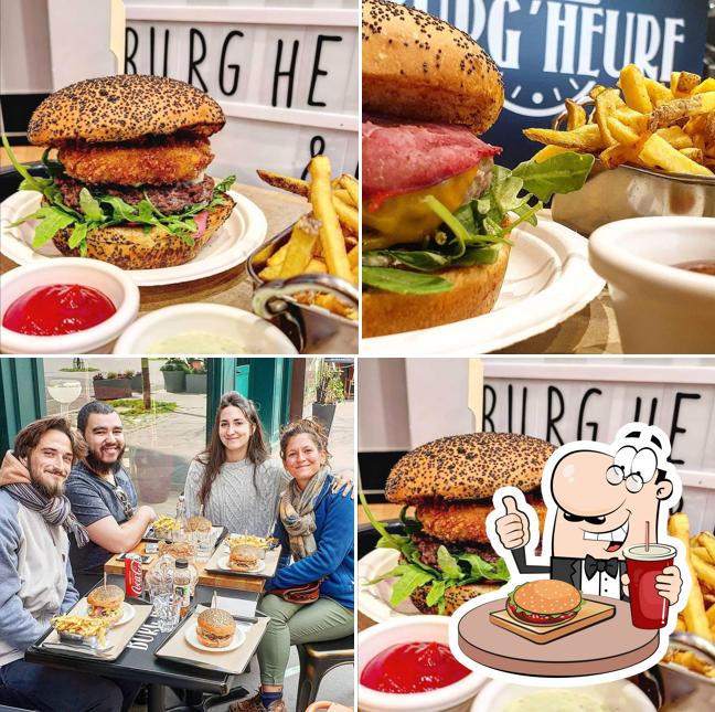 Faites-vous plaisir avec un hamburger à Burg'heure & Co