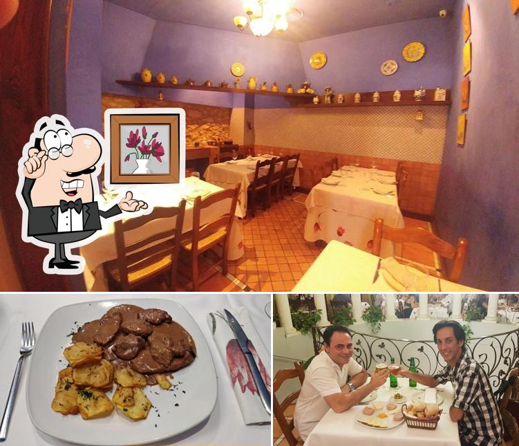 Estas son las fotografías donde puedes ver interior y comida en Restaurante Il Girasole Toscano
