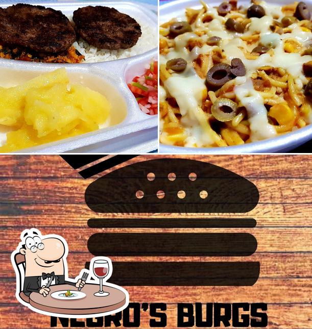 Platos en NEGRO'S BURGS