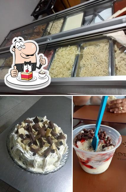 Pizzaria e Sorveteria Sorvegel provê uma gama de pratos doces