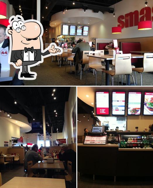 L'intérieur de Smashburger