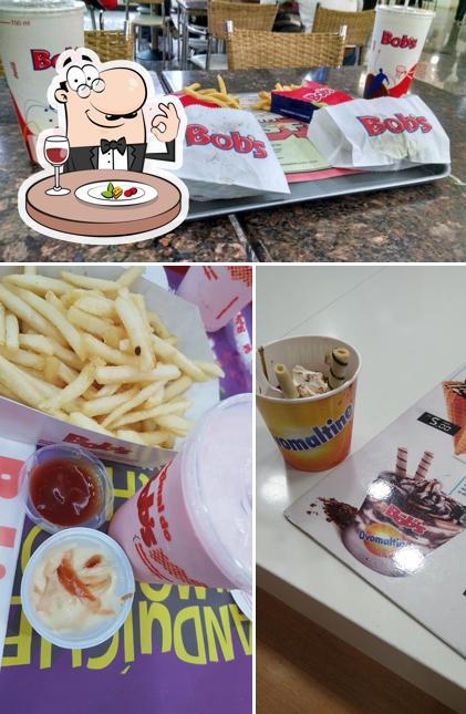 Comida em Bob's Burger - Shopping JL Cascavel