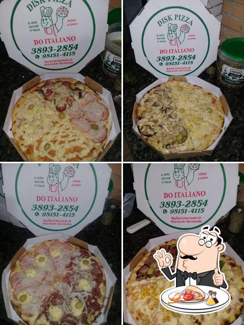 No Disk Pizza Do Italiano, você pode pedir pizza