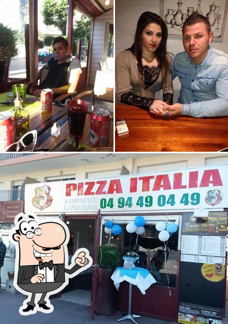 L'intérieur de pizza italia