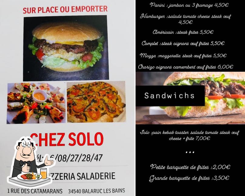 Plats à Chez Solo