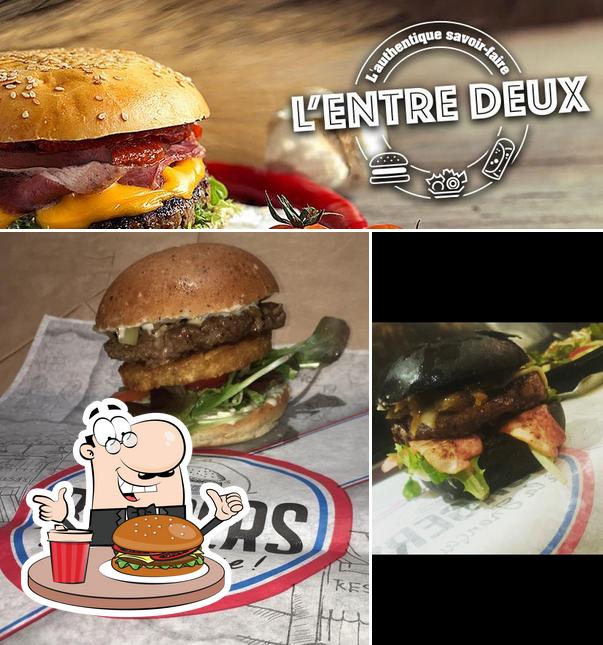 Prenez un hamburger à L'Entre Deux