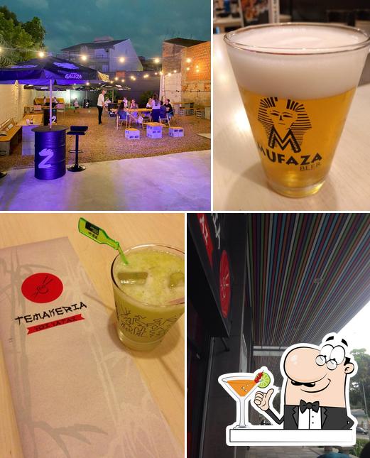 Entre diferentes coisas, bebida e exterior podem ser encontrados no Yoi Yatai sushi Garden