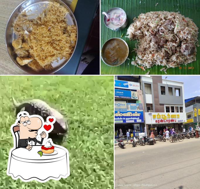 Sampoorna Restaurant Pattukkottai offers a range of sweet dishes
