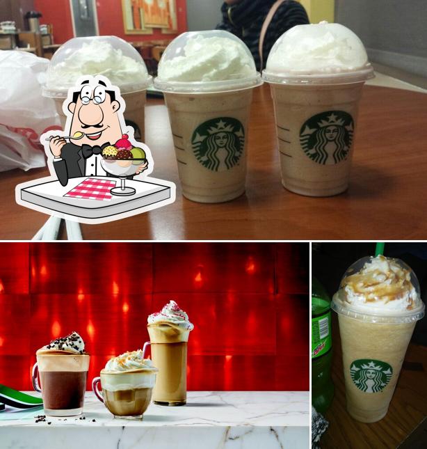 "Starbucks" представляет гостям широкий выбор сладких блюд