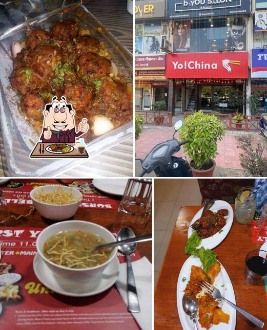 Yo!China offers meat dishes