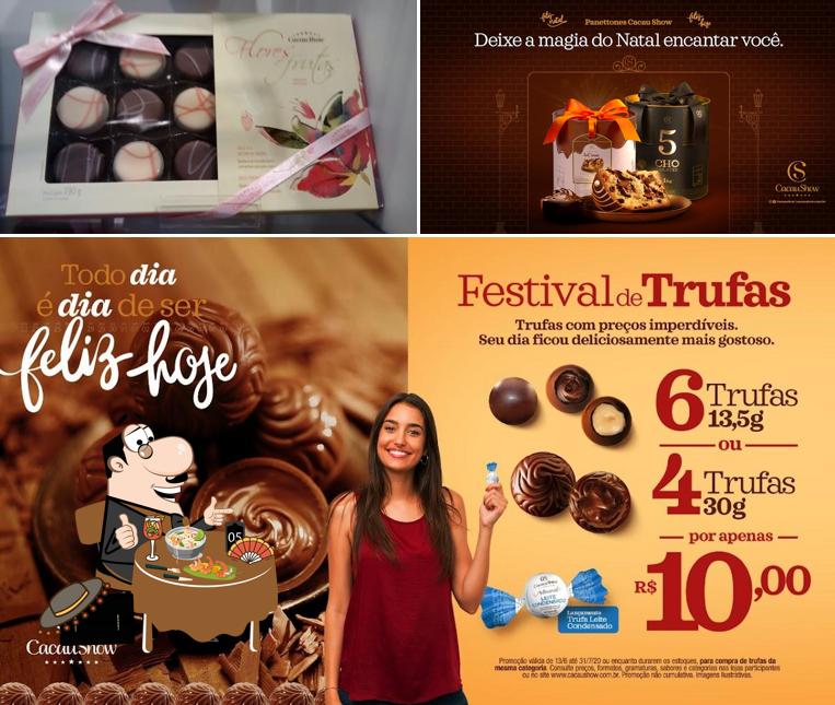 Comida em Cacau Show - Chocolates
