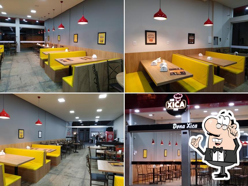 Veja imagens do interior do Dona Xica food