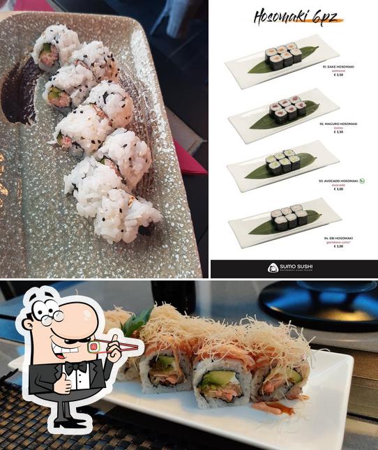 Prenditi le varie opzioni di sushi
