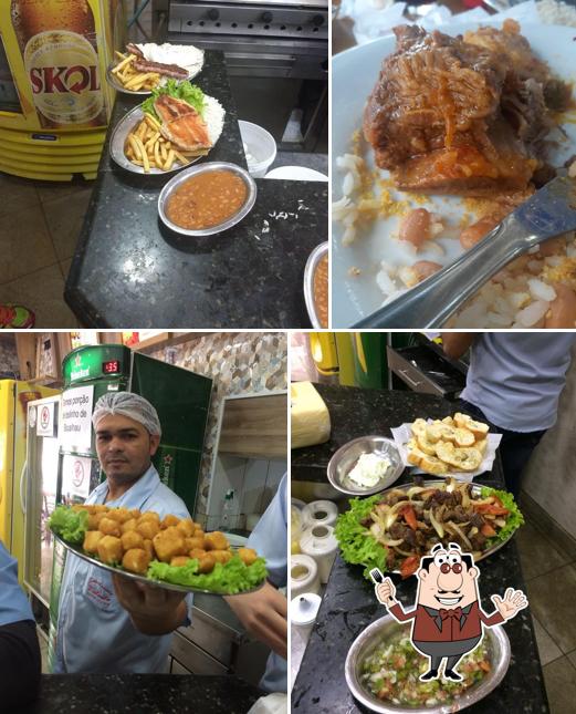 Comida em Lanchonete Valente