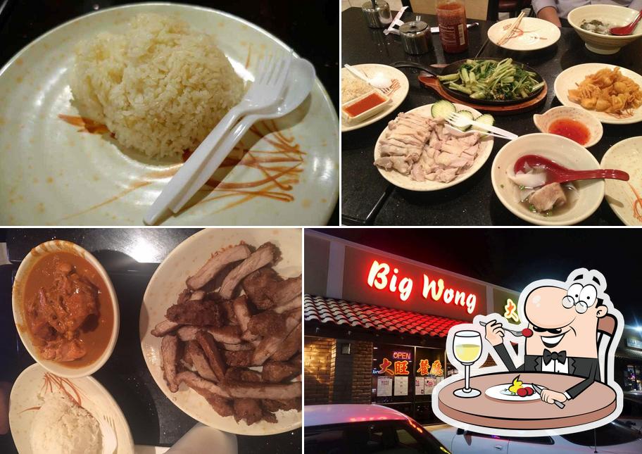 Food at Big Wong Restaurant