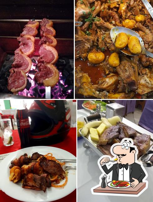 Comida em Gosto Brasileiro Churrascaria e Restaurante