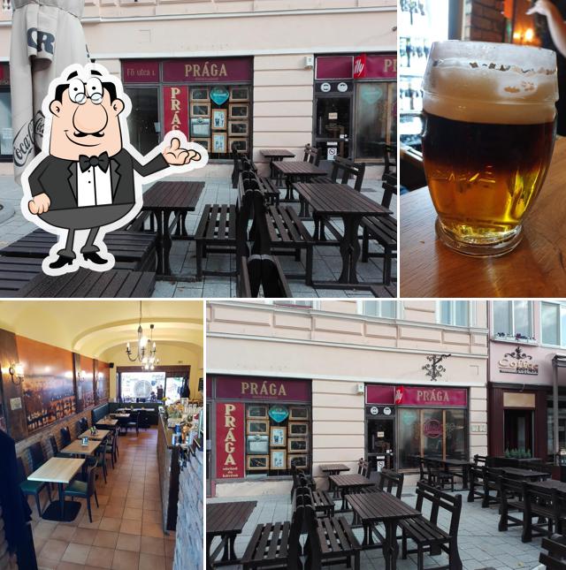 El interior de Prague Pub and Cafe