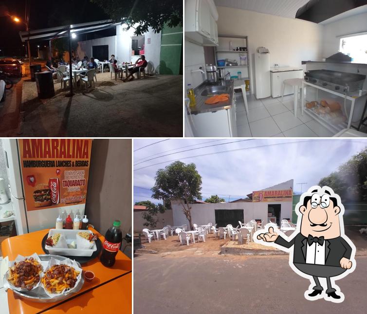 Veja imagens do interior do Amaralina Hamburgueria