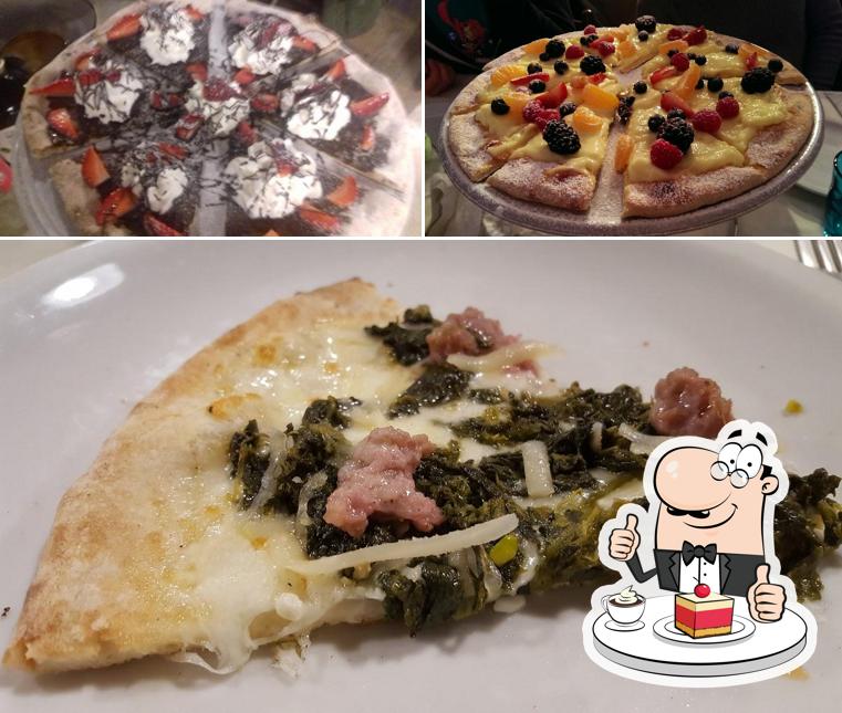 Pizzeria Al Fogher offre un'ampia selezione di dolci