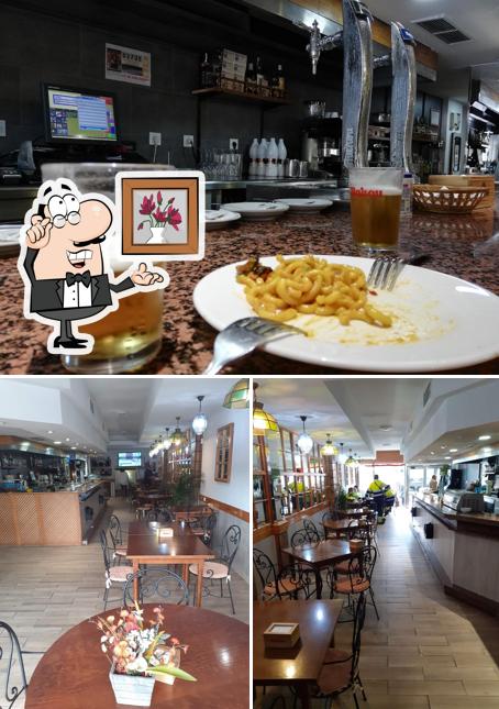 Estas son las imágenes donde puedes ver interior y comida en Bar La Ermita