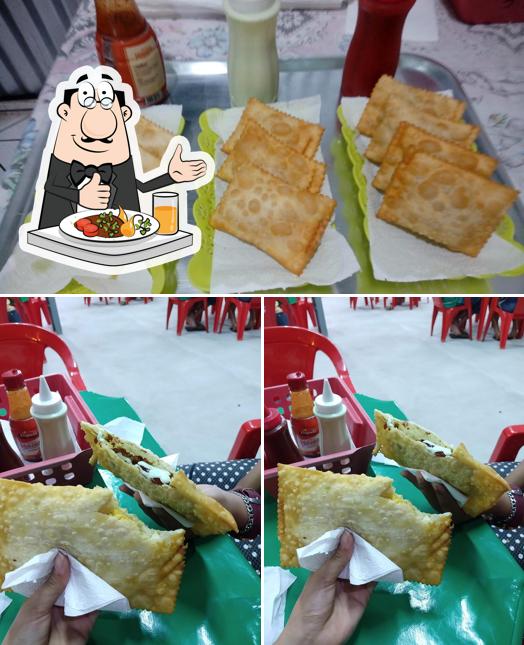 Comida em Goiano's Pastel