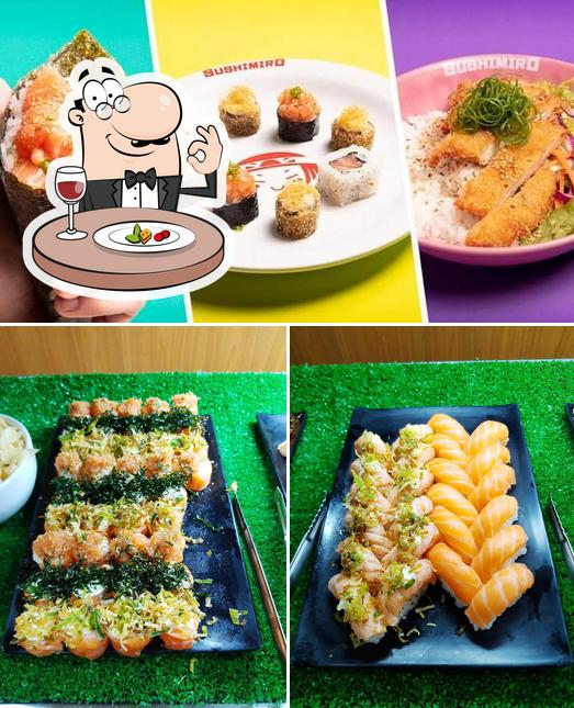 Comida em Sushimiro Havan